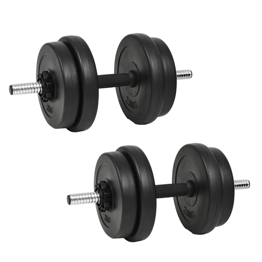 dumbbells 2x dumbbell set 14-piece