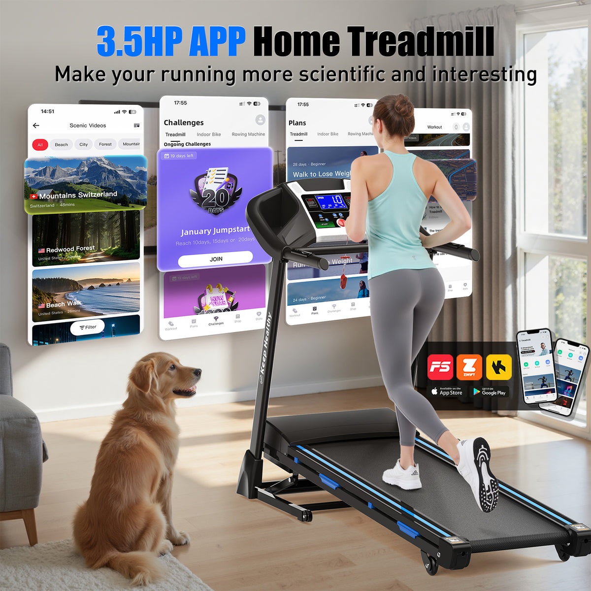 Treadmill JK8801F