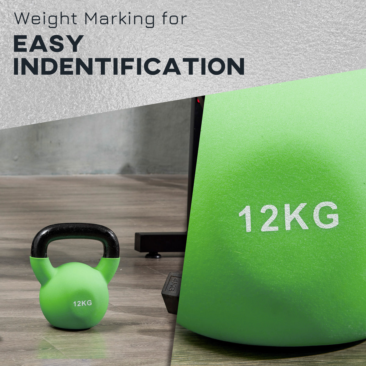 Soft Kettlebell, 12kg Kettle Bell With Non-Slip Handle For Home Gym Weight Lifting.