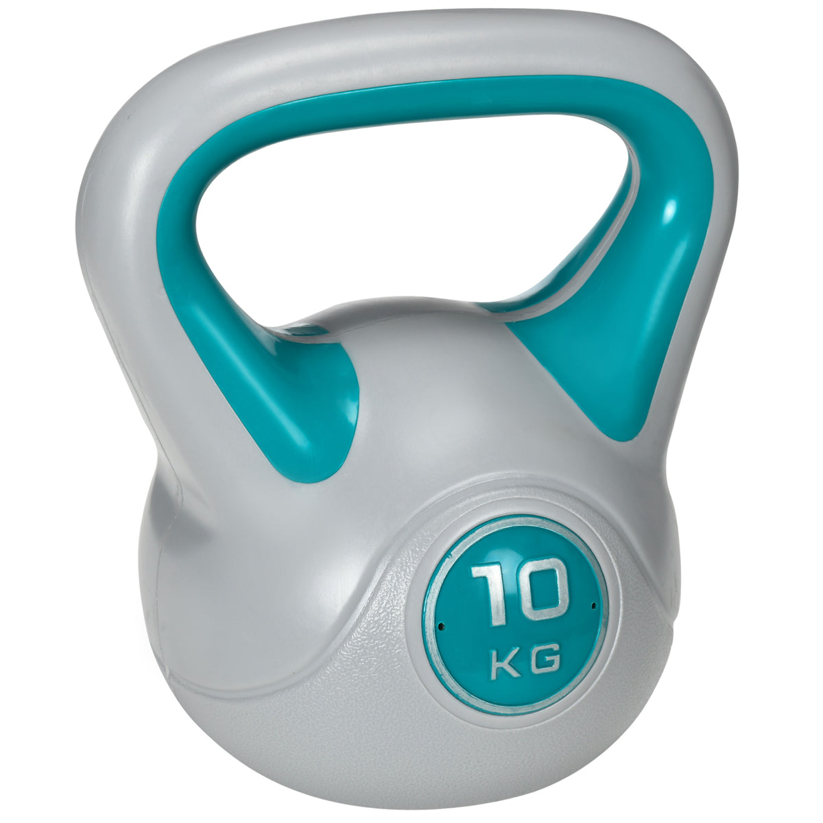 10kg Kettle Bells With Handle For Home Gym Weight Lifting And Strength Training.
