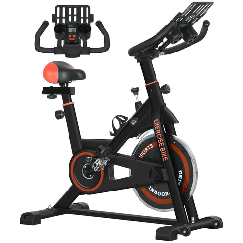 Flywheel Stationary Bike Indoor Cycling Machine With Adjustable Resistance Seat