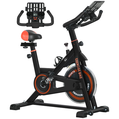 Flywheel Stationary Bike Indoor Cycling Machine With Adjustable Resistance Seat