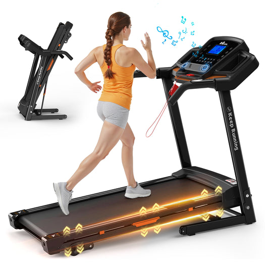 Folding Treadmill For Home Electric Treadmill Workout Running Machine